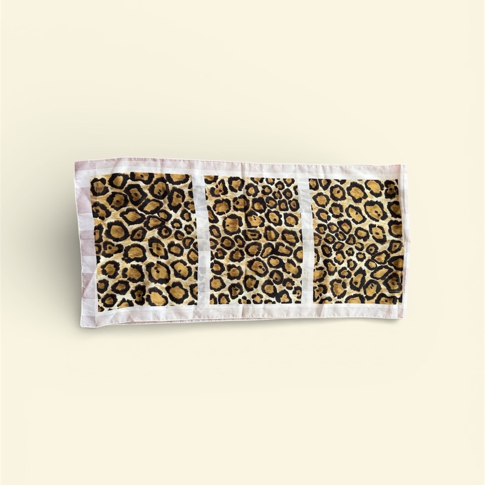 Leopard Print Scarf/Hair Wrap